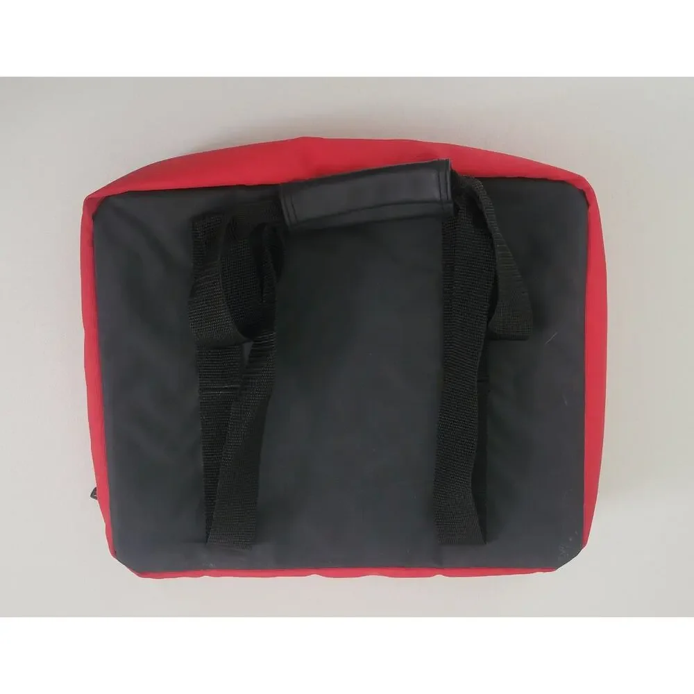 Pyrex Portables Insulated Casserole Dish Carrier Red Black Cold Pack Pocket